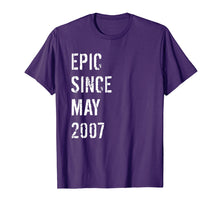 Load image into Gallery viewer, 12th Birthday Gift Epic Since May 2007 T-Shirt
