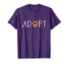 Load image into Gallery viewer, Adopt Dog or Cat Pet Rescue Animal Shelter Adoption T Shirt