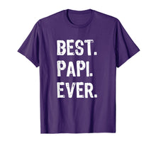 Load image into Gallery viewer, Mens Best Papi Ever Gift Father's Day T-Shirt