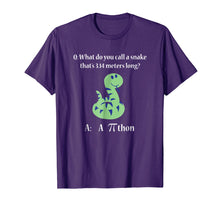 Load image into Gallery viewer, Funny Math Joke Shirt-Snake Pi Number for Math Lovers