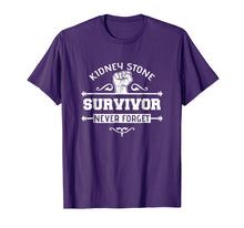 Load image into Gallery viewer, Kidney Stone Survivor T-Shirt Sarcastic Gift