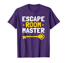 Load image into Gallery viewer, Escape Room T Shirt Escape Room Master