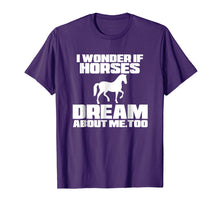 Load image into Gallery viewer, Horse Shirt - Horse Pajama Shirt Dream