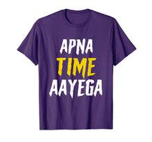 Load image into Gallery viewer, Apna Time Aayega Bollywood Gully Hindi Shirt Gift