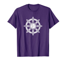 Load image into Gallery viewer, Dharma Wheel Buddhist Meditation Yoga Buddha T-Shirt