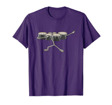 Load image into Gallery viewer, Dabbing Marching Tenor Drums Shirt - Marching Band Shirt