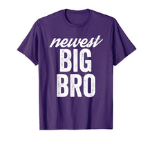 Load image into Gallery viewer, Newest Big Bro T-Shirt New Big Brother Shirt