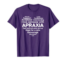 Load image into Gallery viewer, Apraxia Awareness Day Month T Shirt
