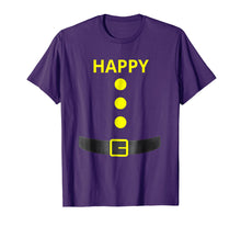 Load image into Gallery viewer, Happy Dwarf Halloween Costume Blue Shirt