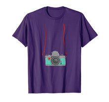 Load image into Gallery viewer, Fake Tourist Camera Shirt Fun Holiday Vacation Photographer
