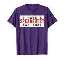 Load image into Gallery viewer, Funny Excel Spreadsheet Accountant Bookkeeper T Shirt