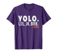 Load image into Gallery viewer, Funny Jesus Yolo T-shirt