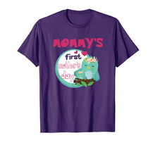 Load image into Gallery viewer, Funny Mommy's first mother's day t-shirt Cute Owls Shirt