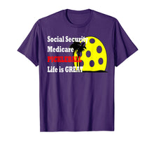 Load image into Gallery viewer, Pickleball Social Security Pickle ball T Shirt