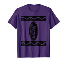 Load image into Gallery viewer, Purple Crayon Box Halloween Costume Couple Group T-Shirt