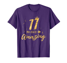 Load image into Gallery viewer, 11th Birthday Shirt for Girl, 11 and Amazing Gifts T-Shirt