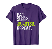 Load image into Gallery viewer, Eat Sleep Jiu-Jitsu Repeat Gift T-Shirt