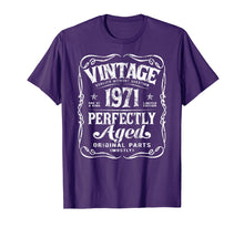 Load image into Gallery viewer, Vintage Made In 1971 T-Shirt 48th Birthday Gift