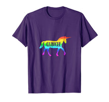 Load image into Gallery viewer, LGBT Proud Guncle Unicorn Shirt