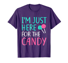 Load image into Gallery viewer, I'm Just Here For The Candy T-Shirt Halloween Gift Shirt