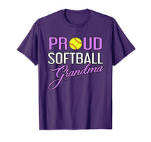 Load image into Gallery viewer, Proud Softball Grandma T-Shirt
