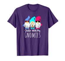Load image into Gallery viewer, Gnome T Shirt Gnome Gift Chillin With My Gnomies Mythical