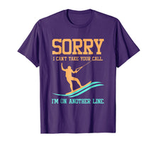Load image into Gallery viewer, Waterski TShirt - Sorry I Can't Take Your Call