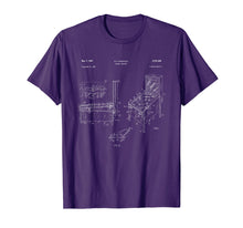 Load image into Gallery viewer, Classic Retro Pinball T-shirt - Pinball Patent - Gift