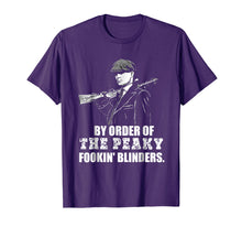 Load image into Gallery viewer, By Order Of The Peaky Fookin T Shirt Blind-ers For Men