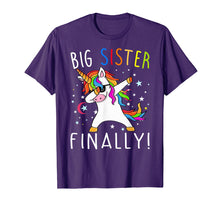 Load image into Gallery viewer, Big Sister Finally Unicorn Shirt - Unicorn shirt for Girl