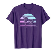 Load image into Gallery viewer, Pastel Goth California Sunset Tshirt - Aesthetic Palm Tree