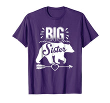 Load image into Gallery viewer, Big Sister Bear Shirt Arrow and Heart