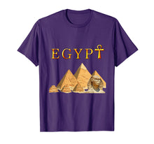 Load image into Gallery viewer, Pharaoh pyramids sphinx T-Shirt Egypt Tut Egyptian Gift Tee