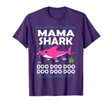 Load image into Gallery viewer, Mama Shark T-Shirt Doo Doo Funny Baby Mommy Kids Video Tee T-Shirt
