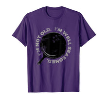 Load image into Gallery viewer, Well Seasoned Cast Iron T-Shirt Over The Hill Birthday Gift