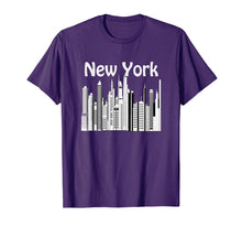 Load image into Gallery viewer, New York Skyline Souvenir T-Shirt What A Great City To Visit