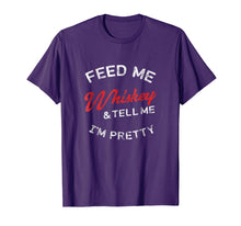 Load image into Gallery viewer, Feed Me Whiskey Retro Tennesse Rye Malt Gift Shirt