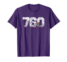 Load image into Gallery viewer, Area Code 760 shirt - Palm Springs California t-shirt