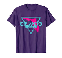 Load image into Gallery viewer, Orlando Beach Florida T Shirt Triangle FL Souvenirs