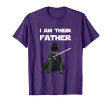 Load image into Gallery viewer, Mens I Am Their Father T Shirt, Fathers Day Shirt