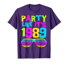 Load image into Gallery viewer, Party Like Its 1989 | 80s Costume Party Wear Outfit Tee