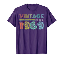 Load image into Gallery viewer, 50th Birthday Gift Vintage May 1969 Fifty Years Old T-Shirt