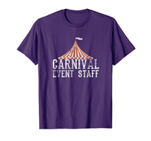 Load image into Gallery viewer, Carnival Event Staff T-Shirt Circus Tent Distressed Tee