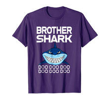 Load image into Gallery viewer, Brother Shark T-shirt Doo Doo Doo - Gift Shark Tee