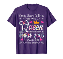 Load image into Gallery viewer, Girls 14th Birthday Queen March 2005 Shirt Queen Birthday