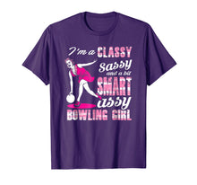 Load image into Gallery viewer, I'M A Classy Sassy Bowling Girl Tshirt