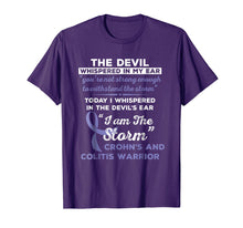 Load image into Gallery viewer, I Am the Storm Crohn's and Colitis Warrior T-Shirt