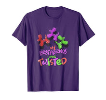 Load image into Gallery viewer, Balloon Artist TShirt Funny Text My Best Friends Are Twisted