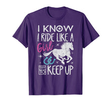 Load image into Gallery viewer, Horse Riding Horseback Riding Shirt Horse Girl Gift T-Shirt