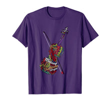 Load image into Gallery viewer, Classical Music Composers Violin Word Art T-Shirt